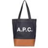 A.P.C. Axelle Tote Bag - Caramel -Emporio Clothing Shop a p c axelle tote bag caramel p51157 681927 image