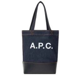 A.P.C. Axelle Tote Bag - Dark Navy