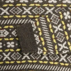 A.P.C. John Jumper - Kaki -Emporio Clothing Shop a p c john jumper kaki p60808 898678 image