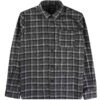 A.P.C. Trek Check Overshirt - Anthracite -Emporio Clothing Shop a p c trek check overshirt anthracite p60801 901106 image
