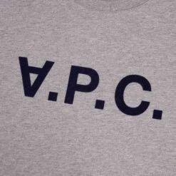 A.P.C. VPC T-Shirt - Grey -Emporio Clothing Shop a p c vpc t shirt grey p51156 700499 image