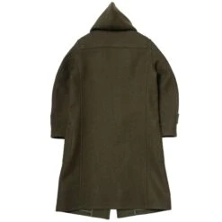 Allevol 'Pat' Duffle Coat - Olive -Emporio Clothing Shop allevol pat duffle coat olive p61256 908555 image