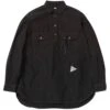 And Wander Long Sleeve Overshirt - Black -Emporio Clothing Shop and wander long sleeve overshirt black p61200 909449 image