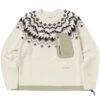 And Wander Lopi Knit Sweater - Off White -Emporio Clothing Shop and wander lopi knit sweater off white p61196 909562 image