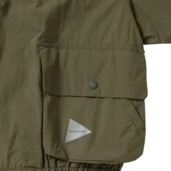 And Wander Water Repellent Light Jacket - Khaki -Emporio Clothing Shop and wander water repellent light jacket khaki p61192 909596 image