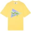 And Wander X Maison Kitsuné Dry Cotton T-Shirt - Yellow