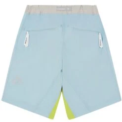 And Wander X Maison Kitsuné Hiking Set Up Shorts - Light Blue -Emporio Clothing Shop and wander x maison kitsune hiking set up shorts light blue p59314 874062 image