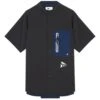 And Wander X Maison Kitsuné Hiking Shirt - Black -Emporio Clothing Shop and wander x maison kitsune hiking shirt black p59315 873822 image