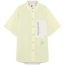 And Wander X Maison Kitsuné Hiking Shirt - Yellow