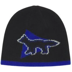And Wander X Maison Kitsuné Knit Beanie - Black
