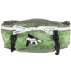 And Wander X Maison Kitsune Logo Ripstop Belt Bag - Green -Emporio Clothing Shop and wander x maison kitsune logo ripstop belt bag green p59331 874066 image
