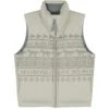 And Wander X Maison Kitsuné Nordic Insulation Vest - Beige -Emporio Clothing Shop and wander x maison kitsune nordic insulation vest beige p61212 909417 image