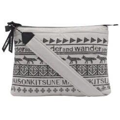 And Wander X Maison Kitsuné Sacoche - Beige