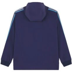 And Wander X Maison Kitsuné Trak Hoodie - Navy -Emporio Clothing Shop and wander x maison kitsune trak hoodie navy p61213 909365 image