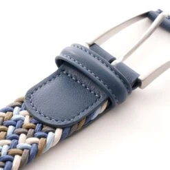 Anderson's Belts Woven Belt - Multi/Blue -Emporio Clothing Shop andersons belts woven belt multi blue p32775 661131 image