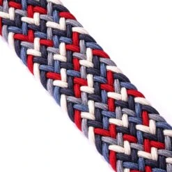 Anderson's Belts Woven Belt - Red/Blue -Emporio Clothing Shop andersons belts woven belt red blue p55063 766567 image