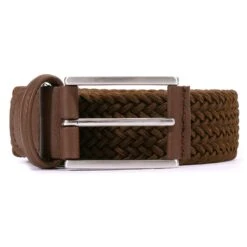 Anderson's Belts Woven Belt - Tan