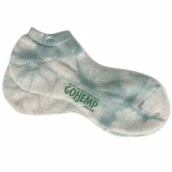 Anonymous Ism Go Hemp OC Dye Pile Ankle Socks - Green