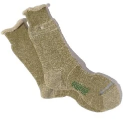 Anonymous Ism GoHemp Thick Pile Crew Socks - Olive