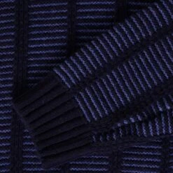 Anonymous Ism Ladder Knit Crew - Navy -Emporio Clothing Shop anonymous ism ladder knit crew navy p56124 800769 image