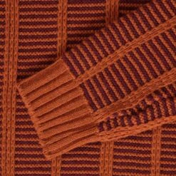 Anonymous Ism Ladder Knit Crew - Orange -Emporio Clothing Shop anonymous ism ladder knit crew orange p56123 800753 image