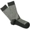 Anonymous Ism Wool Herringbone Crew Socks - Charcoal -Emporio Clothing Shop anonymous ism wool herringbone crew socks charcoal p60822 897296 image
