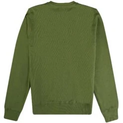 Aquascutum Large Logo Sweatshirt - Army Green -Emporio Clothing Shop aquascutum large logo sweatshirt army green p60616 892137 image