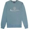 Aquascutum Large Logo Sweatshirt - Avio -Emporio Clothing Shop aquascutum large logo sweatshirt avio p60618 892071 image