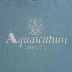 Aquascutum Large Logo Sweatshirt - Avio -Emporio Clothing Shop aquascutum large logo sweatshirt avio p60618 892083 image