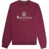 Aquascutum Large Logo Sweatshirt - Cordovan