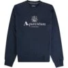 Aquascutum Large Logo Sweatshirt - Navy