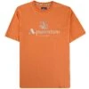 Aquascutum Large Logo T-Shirt - Rust -Emporio Clothing Shop aquascutum large logo t shirt rust p60629 892729 image