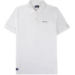 Aquascutum Logo Polo Shirt - White