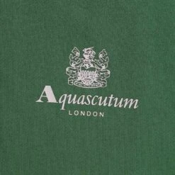 Aquascutum Small Logo Hoodie - Hunter Green -Emporio Clothing Shop aquascutum small logo hoodie hunter green p60610 892323 image