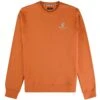 Aquascutum Small Logo Sweatshirt - Rust -Emporio Clothing Shop aquascutum small logo sweatshirt rust p60623 892191 image