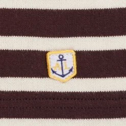 Armor-Lux Armor Lux Breton Striped T-Shirt - Acajou -Emporio Clothing Shop armor lux breton striped t shirt acajou p59762 883761 image
