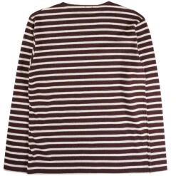 Armor-Lux Armor Lux Breton Striped T-Shirt - Acajou -Emporio Clothing Shop armor lux breton striped t shirt acajou p59762 883766 image