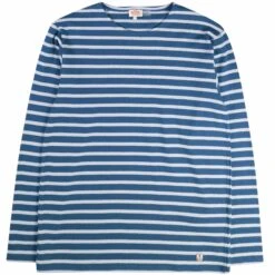 Armor-Lux Armor Lux Breton Striped T-Shirt - Blue And Natural