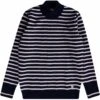 Armor-Lux Armor Lux Heritage Wool Sweatshirt - Navy/Nature