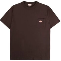 Armor-Lux Armor Lux Logo Pocket T-Shirt - Acajou