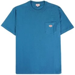 Armor-Lux Armor Lux Logo Pocket T-Shirt - Blue