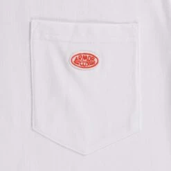 Armor-Lux Armor Lux Logo Pocket T-Shirt - White -Emporio Clothing Shop armor lux logo pocket t shirt white p59753 883996 image