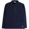 Armor-Lux Armor Lux Long Sleeve Polo Shirt - Marine