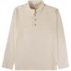 Armor-Lux Armor Lux Long Sleeve Polo Shirt - Natural