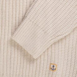 Armor-Lux Armor Lux Zip Neck Jumper - Natural -Emporio Clothing Shop armor lux zip neck jumper natural p59756 883696 image