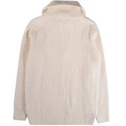 Armor-Lux Armor Lux Zip Neck Jumper - Natural -Emporio Clothing Shop armor lux zip neck jumper natural p59756 883701 image