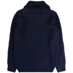 Armor-Lux Armor Lux Zip Neck Jumper - Navy -Emporio Clothing Shop armor lux zip neck jumper navy p59749 883721 image