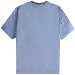 Barbour International Smith Oversized T-Shirt - Powder Blue -Emporio Clothing Shop barbour international smith oversized t shirt powder blue p58432 852652 image