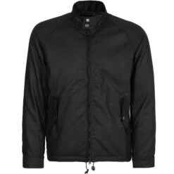 Barbour X Baracuta Brown Wax Jacket - Black