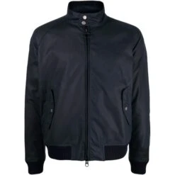 Barbour X Baracuta Porton Wax Jacket - Dark Navy